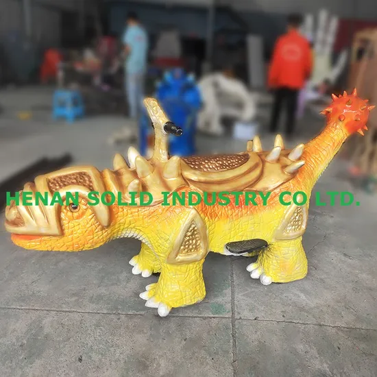 Animatronic Dinosaur Walking Animals Kiddie Rides Remote Control 