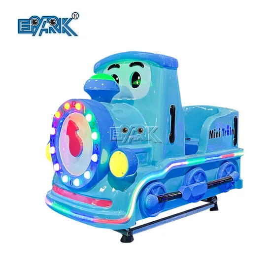 Kinder-Videospiel-Maschine Blue Scooter Münzbetriebene Kiddie Rides