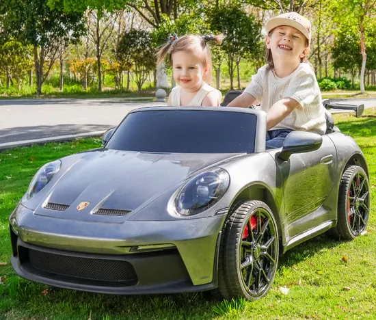 Neues lizenziertes Elektroauto 911 Gt3 für Kinder mit Gummi-Luftreifen