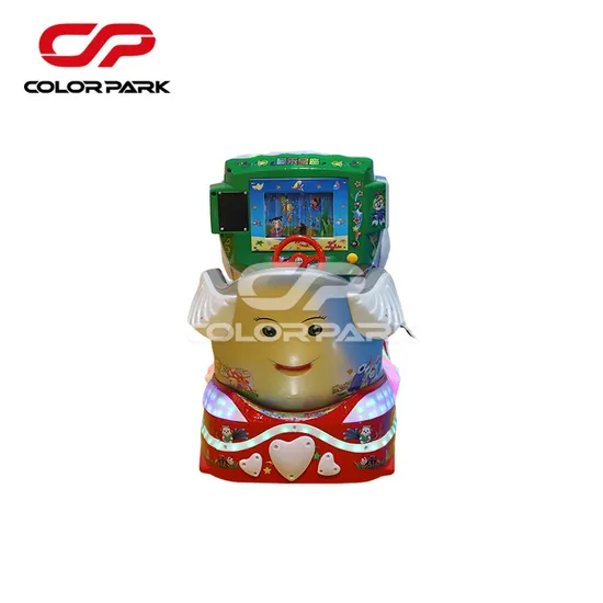 Bunte Park Amusement Park Kinder Fahrt Arcade Spiele Maschine Münze