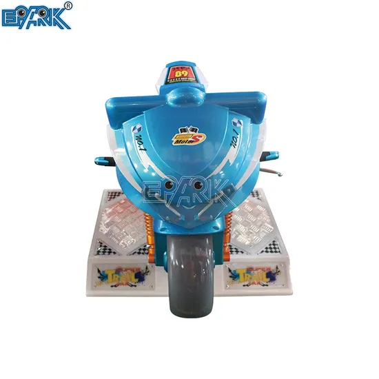 Super Motorrad Münzbetriebene Elektronische Vergnügungspark Moto Racing Kiddie Ride