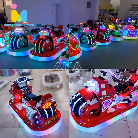 Fiberglas-Vergnügungspark-Reiten Super-Motorrad Flutlicht Fiberglasverstärkter Kunststoff Batterie Autoscooter