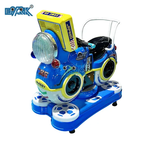 Münzbetriebenes Happy Motorcycle Amusement Park Kinderschaukelmaschine Automusik Rotary Lifting Style Kiddie Ride