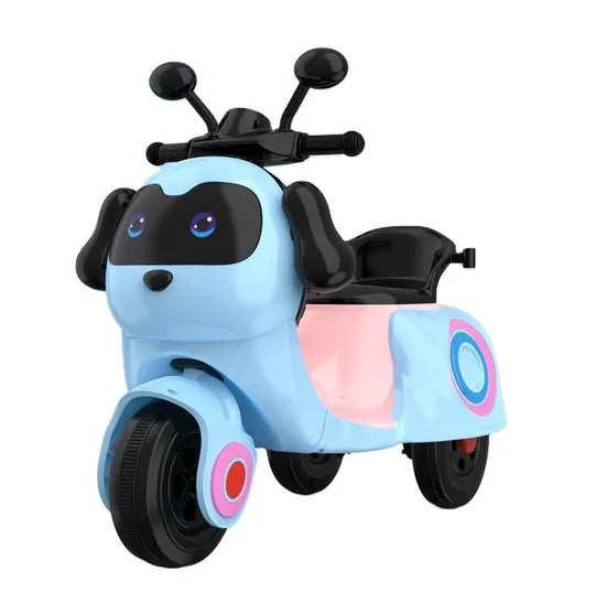 Neu Nette Baby Fahrt Mini Lade Motorrad Kinder Elektrische Spielzeug Dreirad mit Push Griff